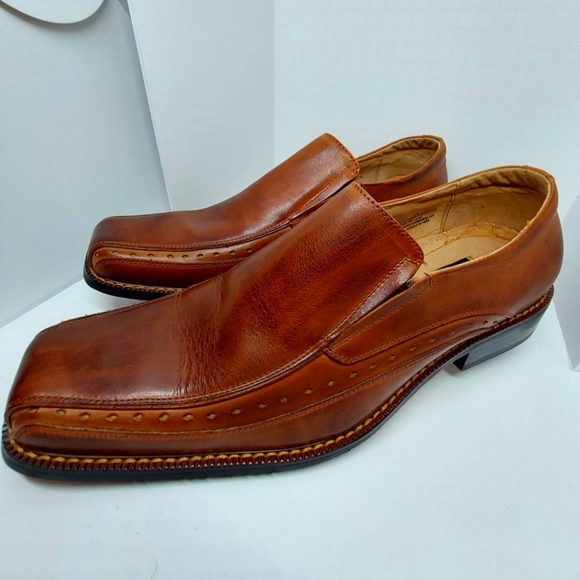 COPY - STACY ADAMS Size-11 Dress Shoes - Picture 2 of 4